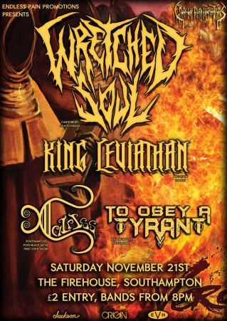 wretched soul tour poster